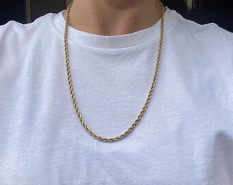 14k Gold Chain - Etsy