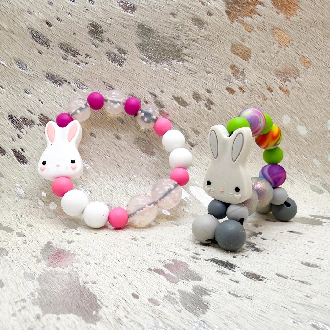 BRACELET Twist-a-pet BUNNY Rabbit, Fidget & Sensory Kids Toy - Etsy