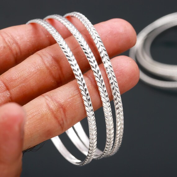 SILVER925 LEAF DESIGN BANGLE/シルバー/バングル SILVER925 LEAF DESIGN BANGLE/シルバー/バングル