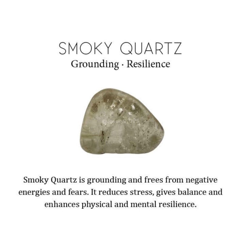 Smoky Quartz Drop Earrings: 925 Sterling Silver Dangle Jewelry image 10