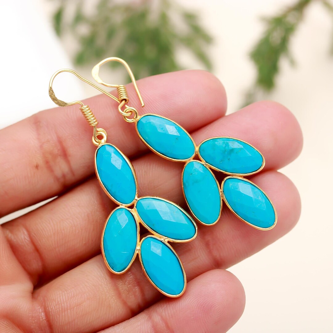 Orecchini In Argento Con Rubini Taglio Ovale | Mabina Gioielli - Foto 5