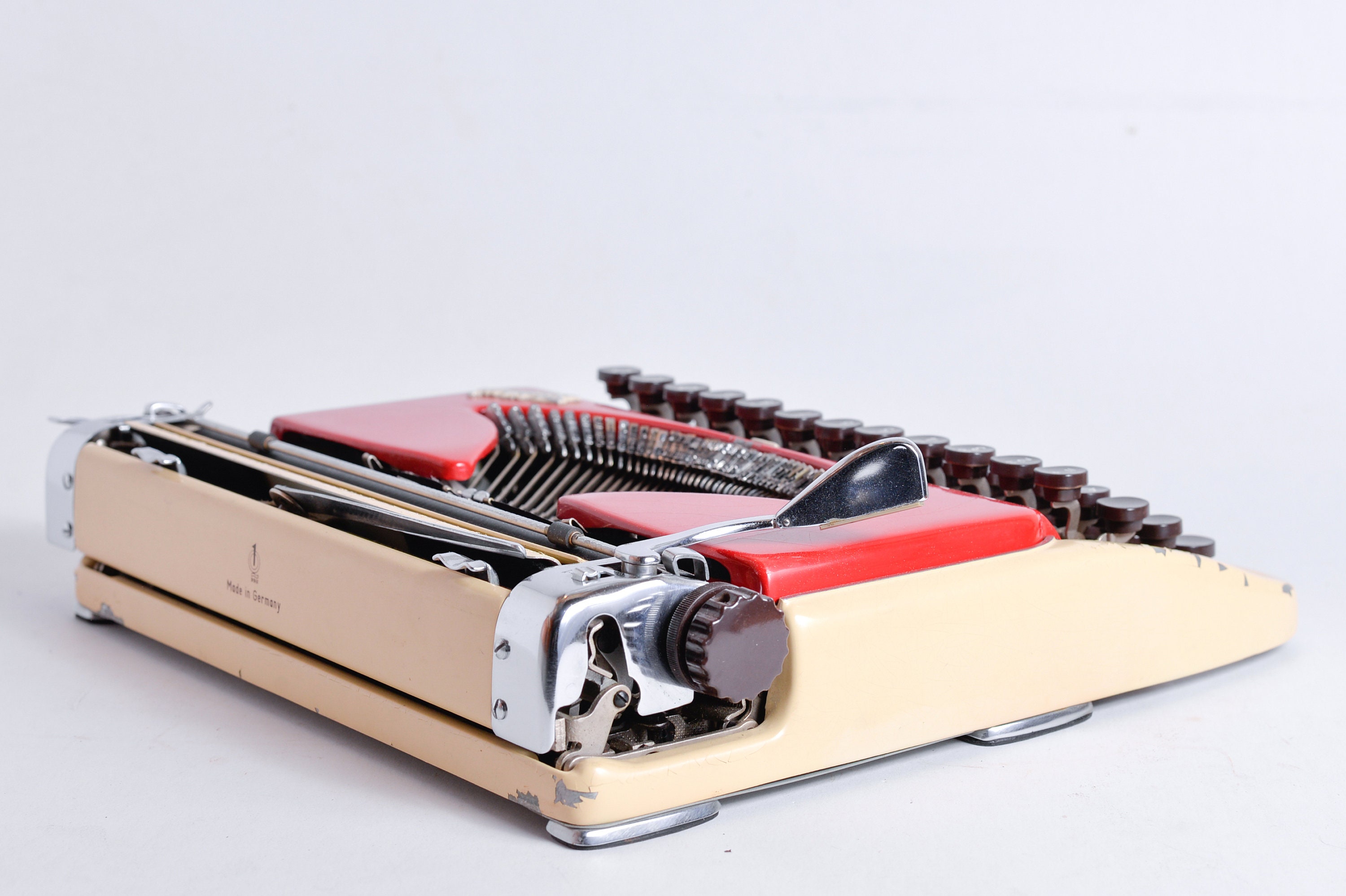 Groma Kolibri タイプライター アンティーク【ケース付き】 Vintage Groma Kolibri Typewriter Mid Century Space Age