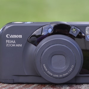 Canon Prima Zoom Mini - Tested - Fully Working - Vintage Point and Shoot Camera - Great Condition
