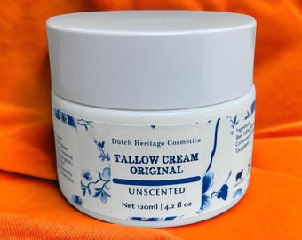 Tallow Cream Original, Hydrating Body Face & Hand Lotion