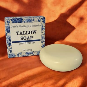 Tallow Soap, Grass Fed Beef Tallow,