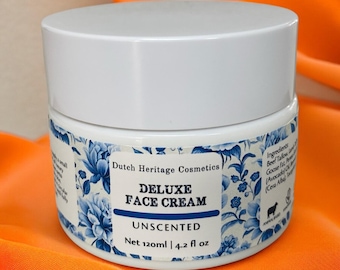 Deluxe Face Cream, With Beef Tallow, Lamb Tallow & Goose Fat