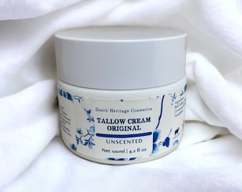 Tallow Cream Original, Hydrating Body Face & Hand Lotion