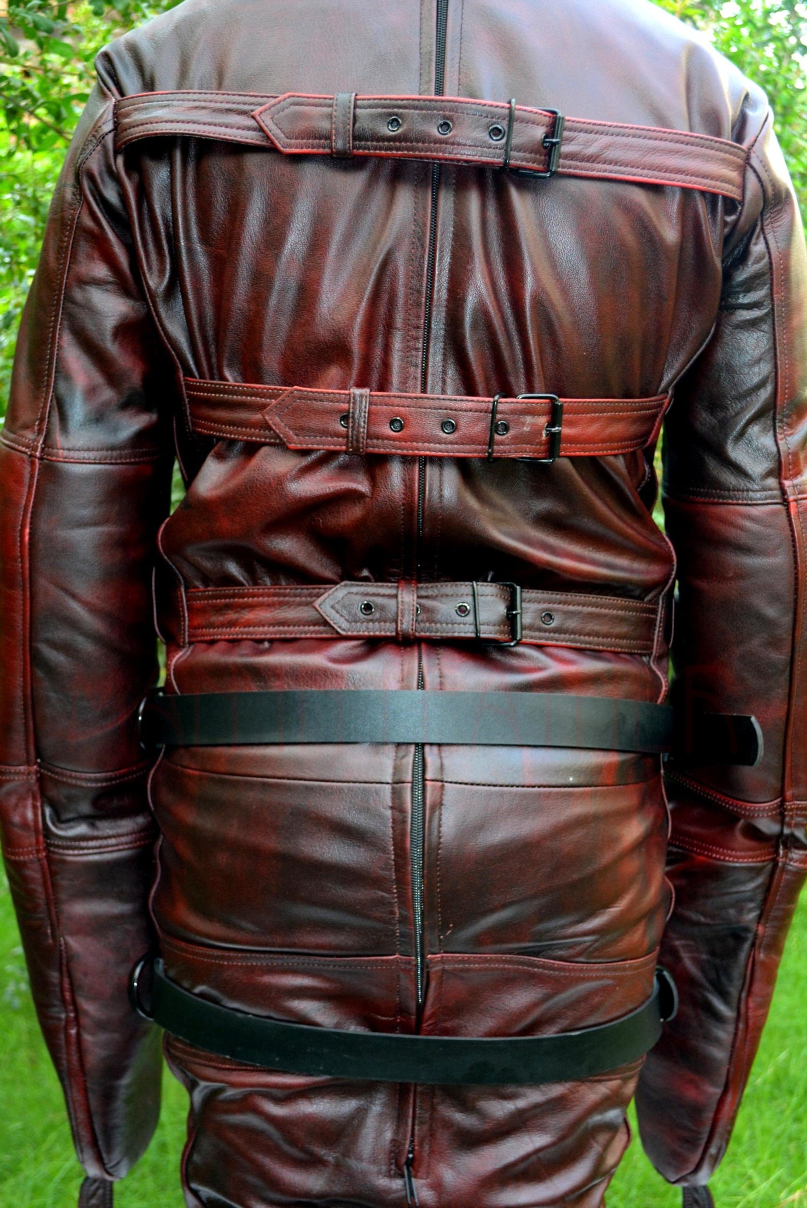 Cow Leather Sleep Sack Bondage Body Bag Bdsm Mummy Seductive Etsy