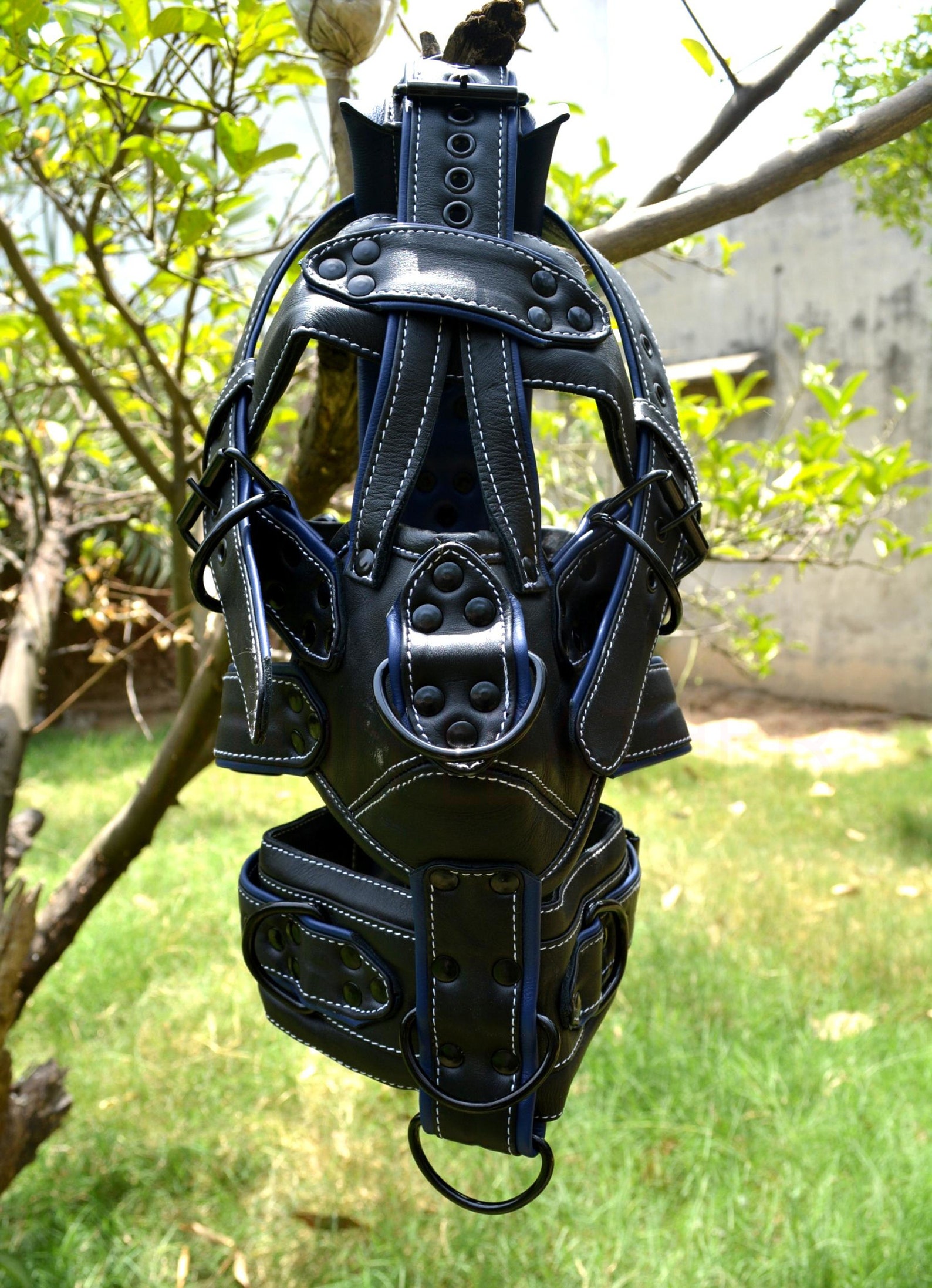 Hand Made Leather Muzzle Head Harness for Men and Women With Etsy
