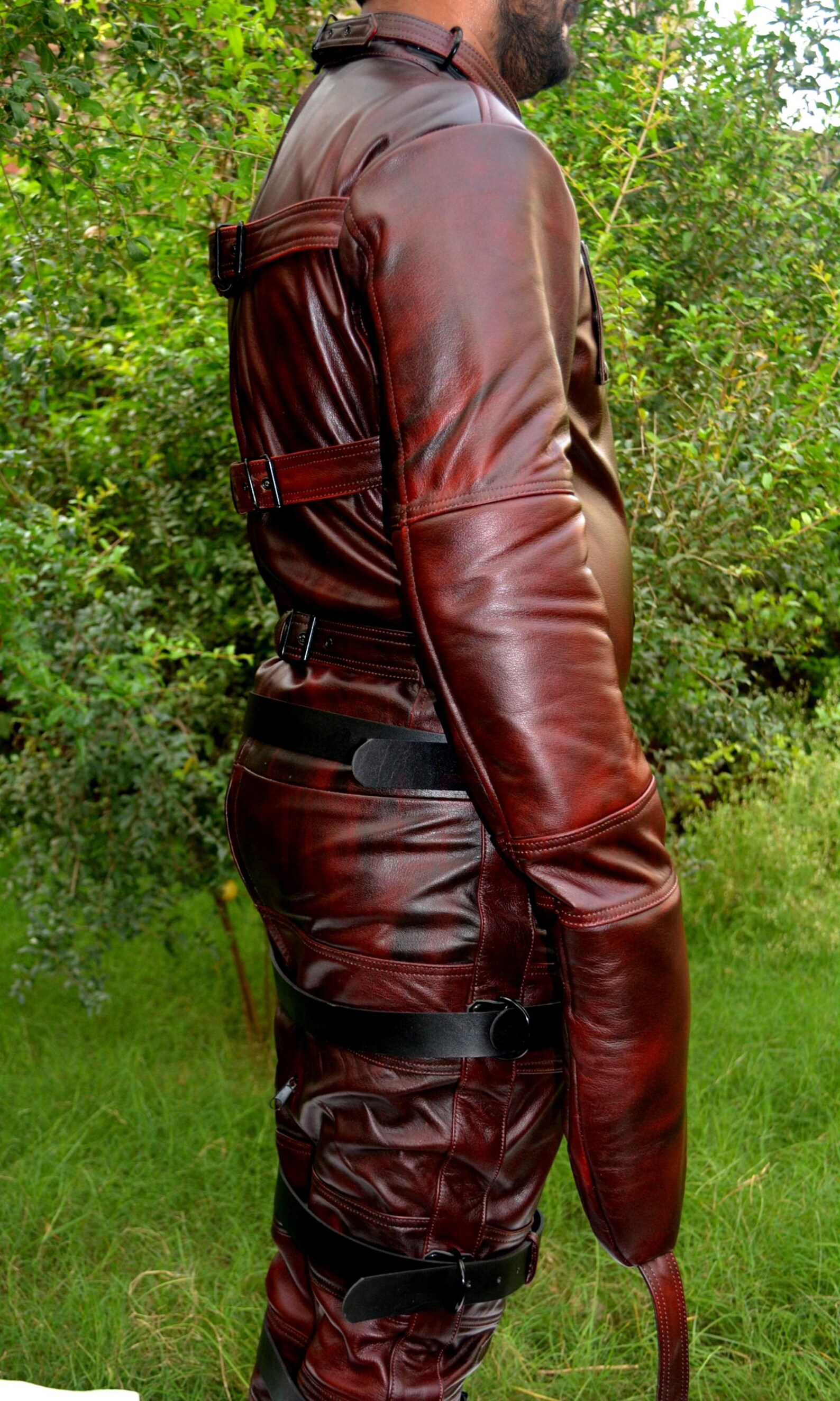 Cow Leather Sleep Sack Bondage Body Bag Bdsm Mummy Seductive Etsy