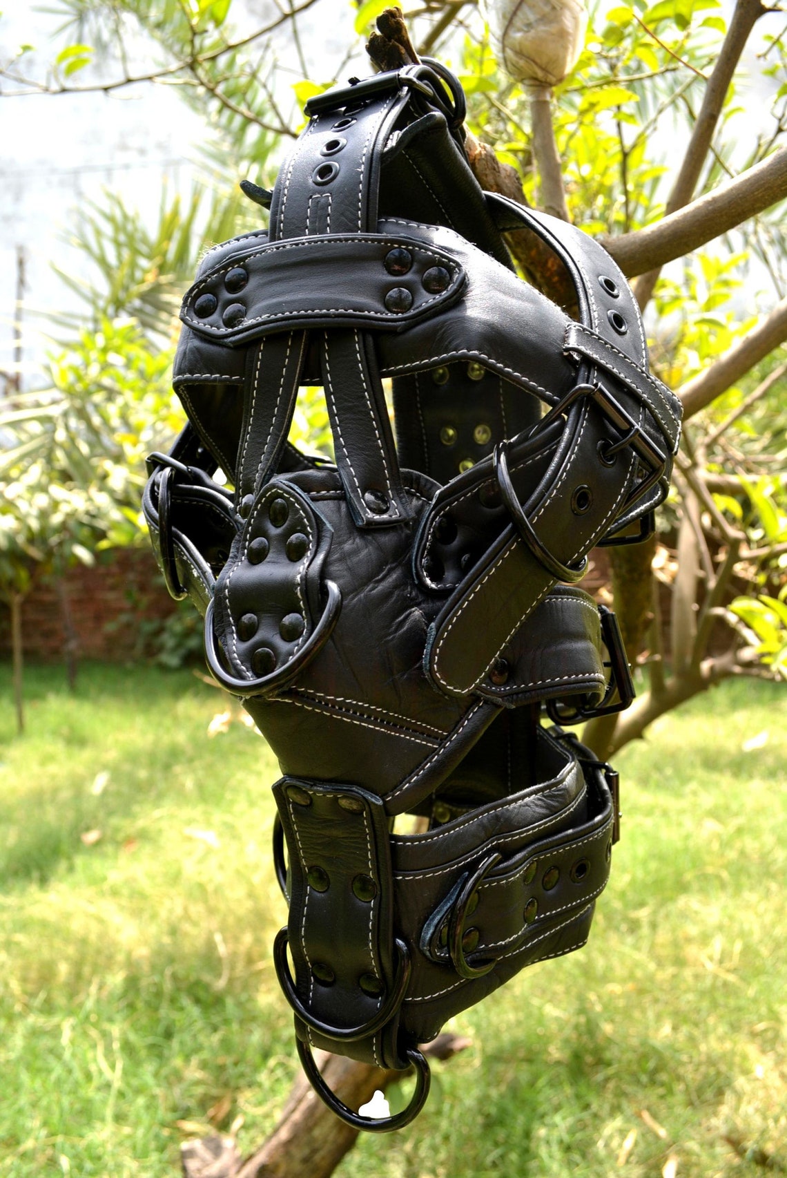 Hand Made Leather Muzzle Head Harness for Men and Women With Etsy