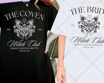 Witchy Bachelorette Party Template: Editable Coven Design (Digital Download)