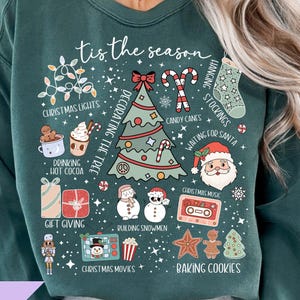 Retro Christmas Sublimation Design: Festive Holiday PNG (Digital Download)