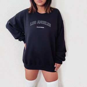 Los Angeles Crewneck Sweatshirt - California Sweater - Cali Pullover - California Sweatshirt - College Jumper - Gift For Her - Cali Shirt