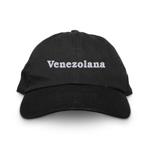 Sombrero de béisbol Venezolana Cutie - Chula Mami Dad Hats - Regalo para ella - Regalo para novia - Sombrero Girl Dad - Gorra de béisbol bordada - Sombrero de mamá