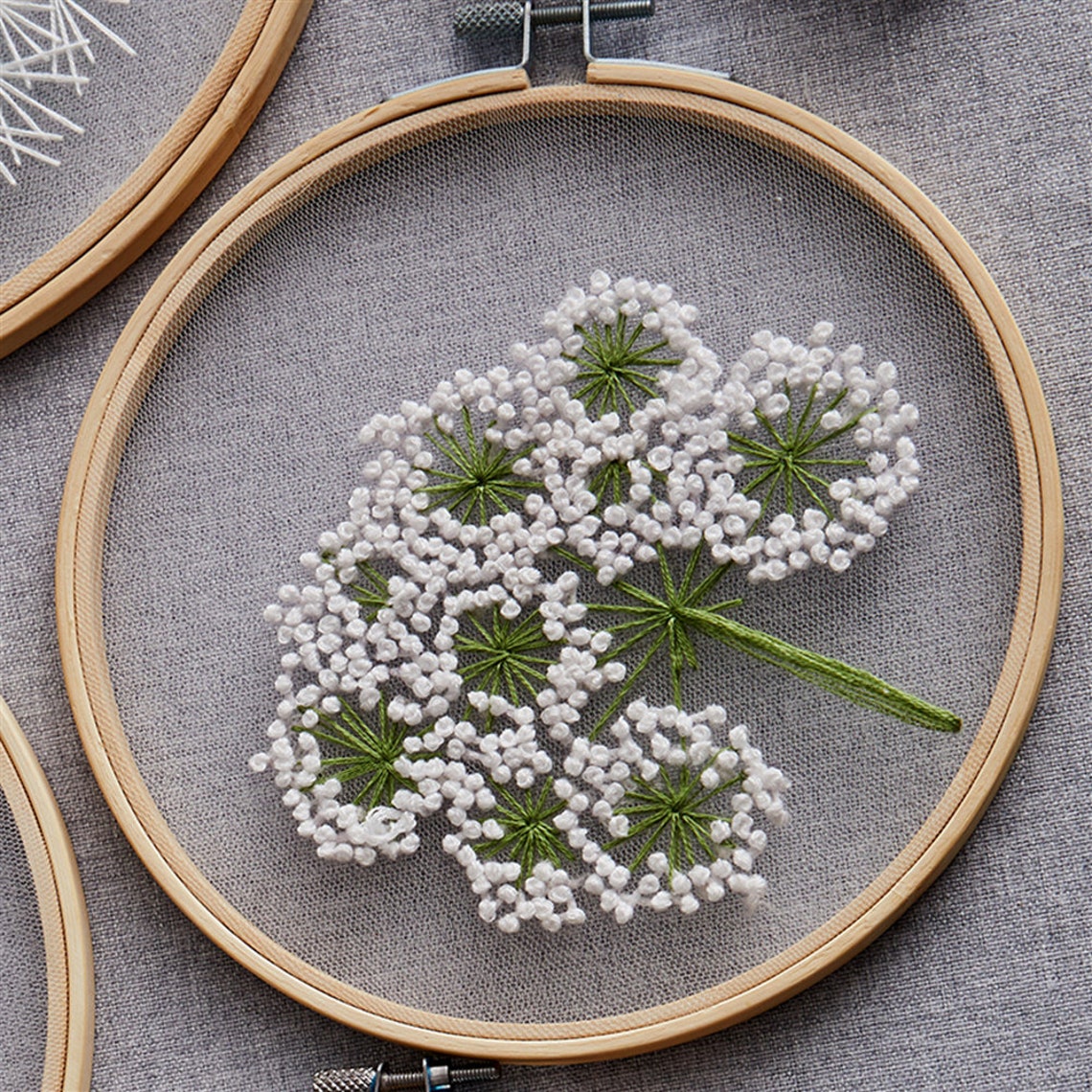 DIY Embroidery for Beginners / European Mesh Embroidery / Etsy UK
