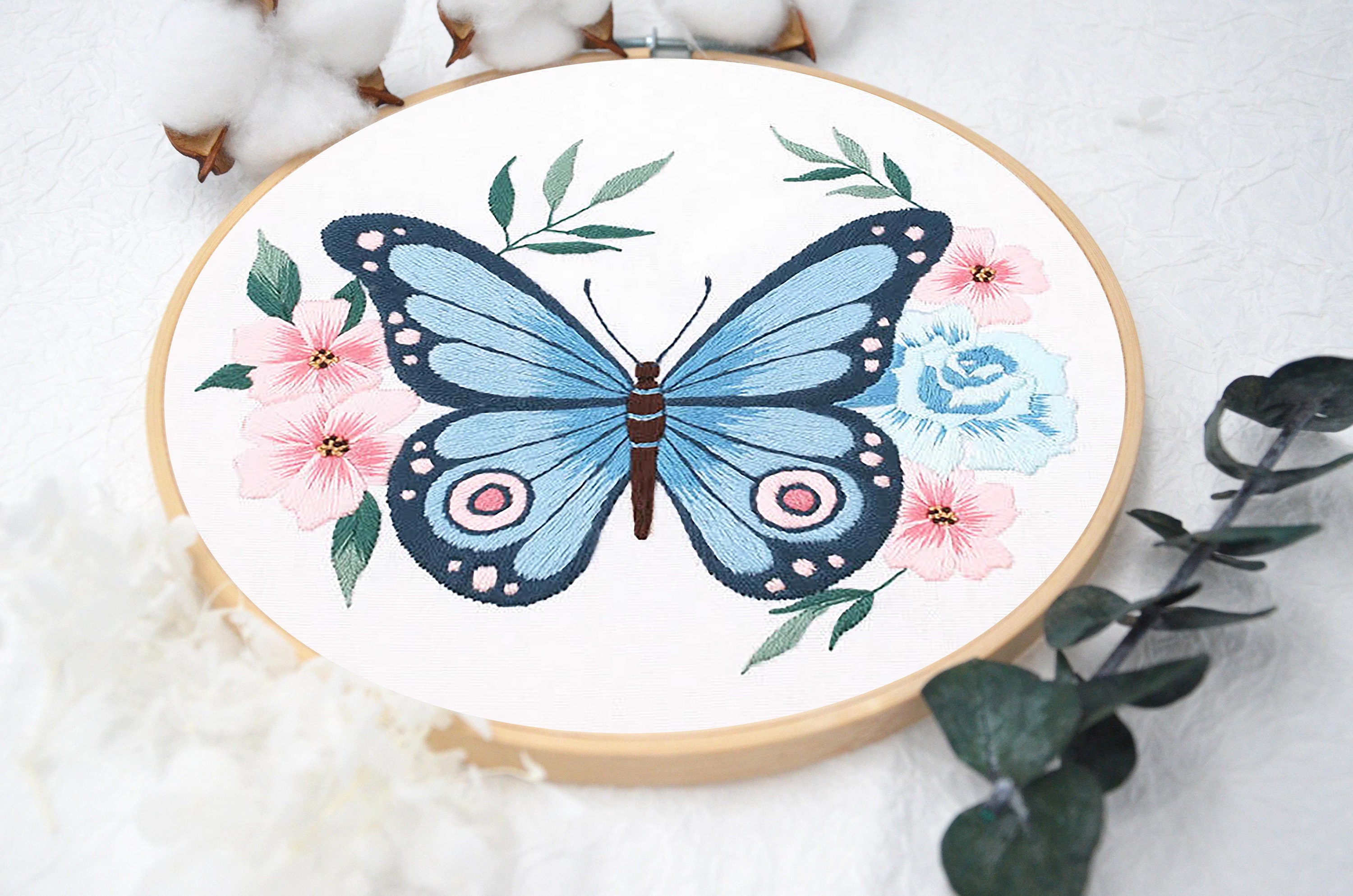 Crafty Stitch Kits - TODAY'S DEAL!!! Butterfly Crewel Embroidery Kit by  Dimensions! *We have just THIS ONE* $18.69 (Reg. $21.99) An absolutely  gorgeous one-of-a-kind crewel embroidery kit by Dimensions! These kits are