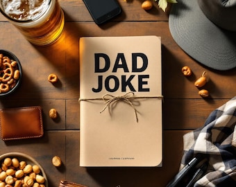 Father's Day Kid Bundle 5-Piece Printable | Dad Joke Kraft Aesthetic | Coupon Book Tags Card Interview | Digital Download for Kids