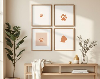 Dog and Cat Quote Wall Art Bundle | 10 Printable Pet Quotes | Dog Mom Cat Mom Home Decor Gallery Wall Digital Download