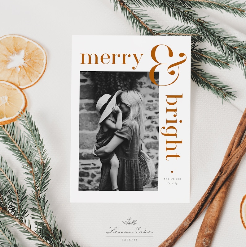 Minimalist Christmas Cards 