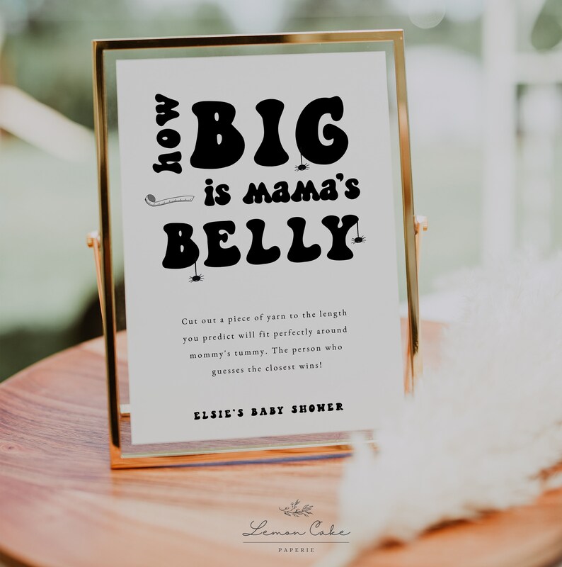 Halloween Baby Shower Games Printable 5x7 Game Cards Little - Etsy