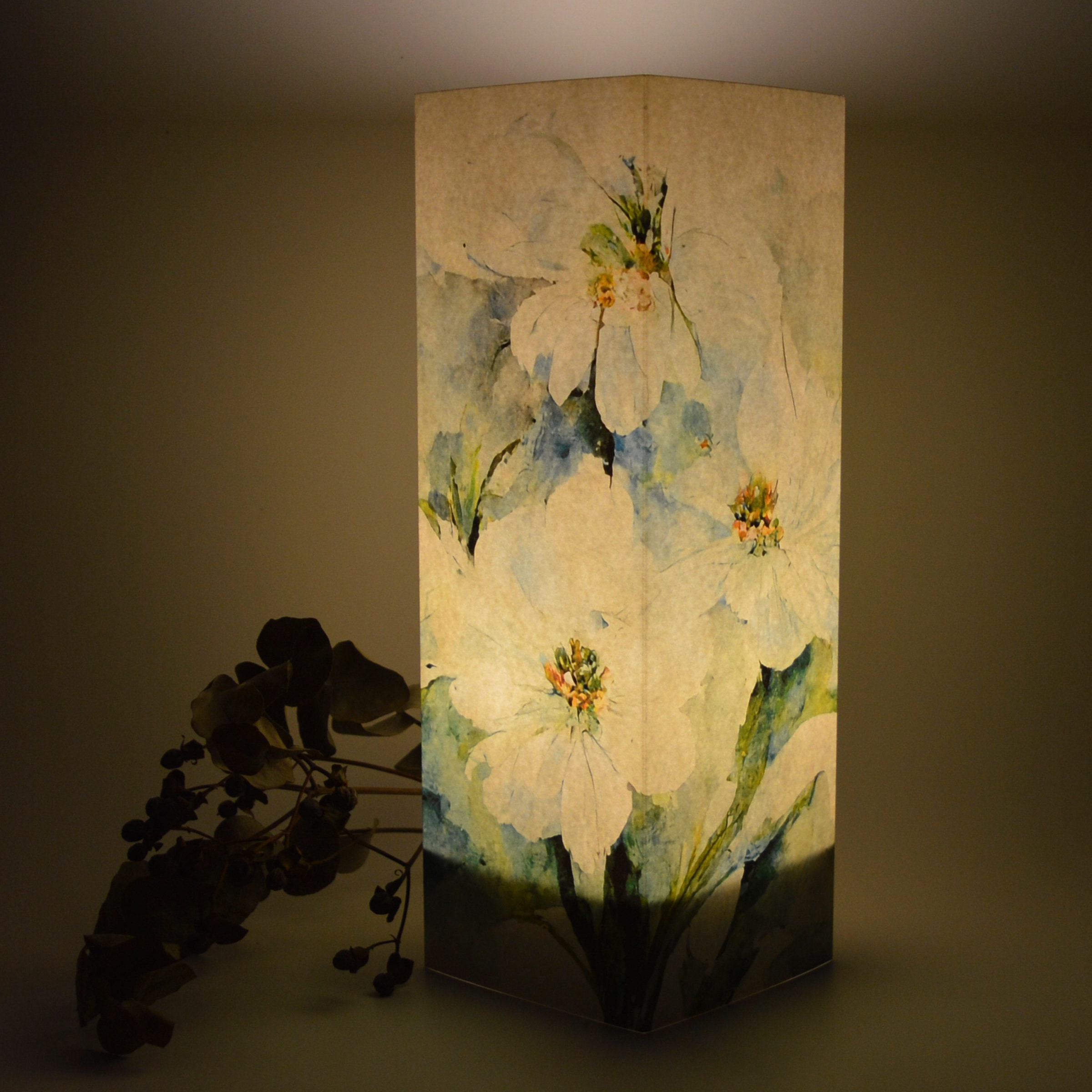 Baoblaze Bambus Lampenschirm - Trommel Design 30cm Für E27 Fassungen