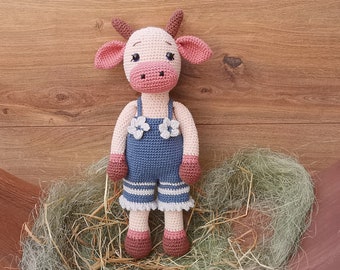 MELLI MUH - Patrón de crochet en PDF / Patrón de crochet Vaca Melli Moo