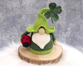 GNOMO DE LA SUERTE – Patrón de crochet en PDF para gnomo