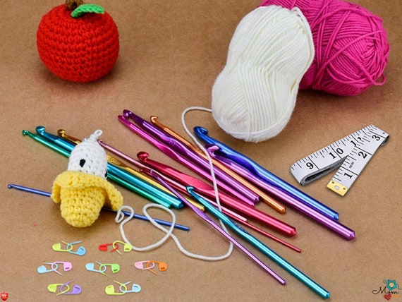 Festival Hands Crochet Hooks - 9pcs Crochet Hook Set,Ergonomic Grip,Mom  Gifts,Best Friend Gifts,Easy Grip Crochet Needles,Crochet Hooks