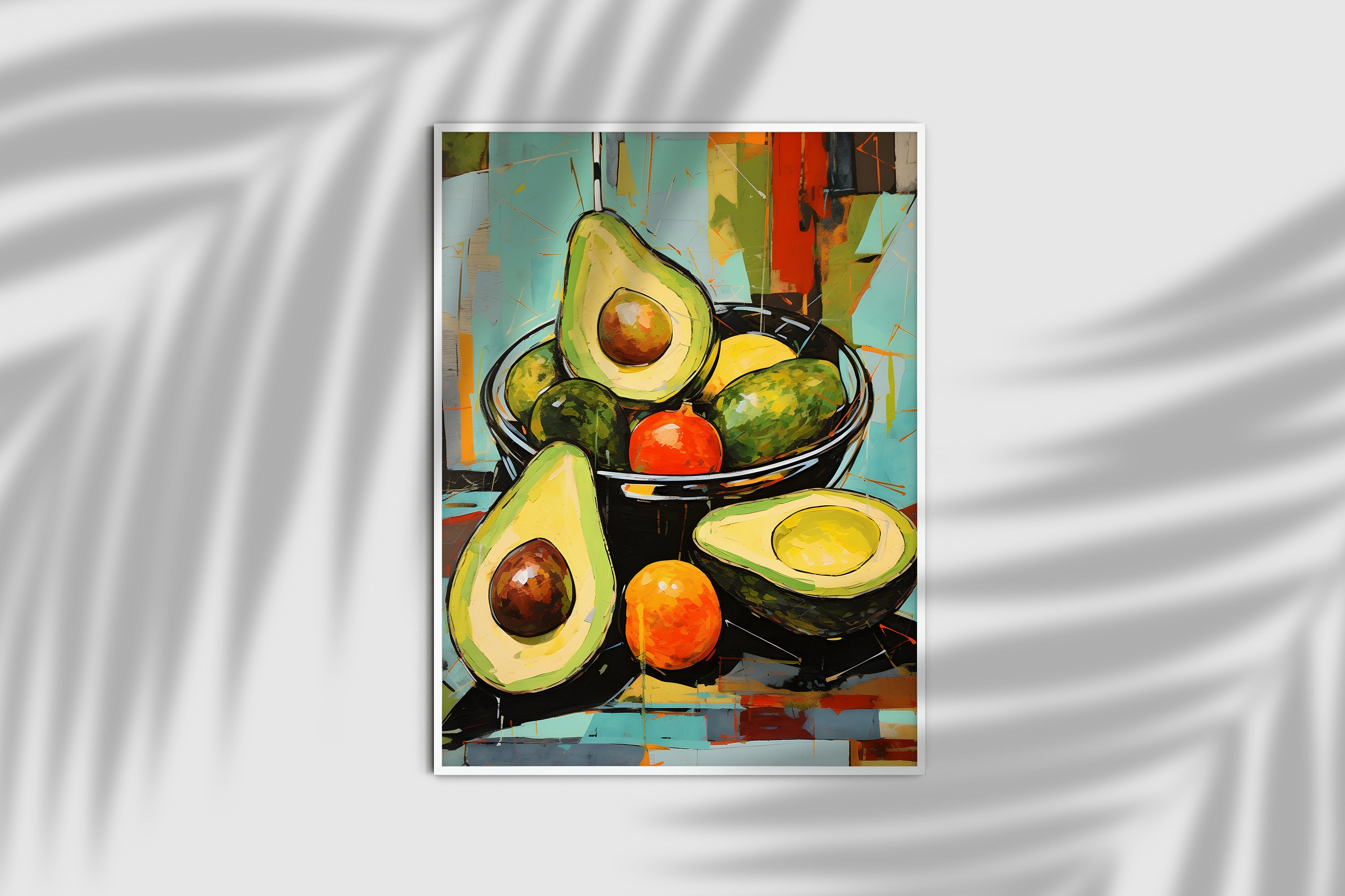 昭和レトロ 花瓶と果物 フルーツ 静物画 複製画 プリント 絵画 額縁 額装 il_340x270.5524269739_iey9.jpg