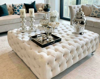Footstool Coffee Table Etsy