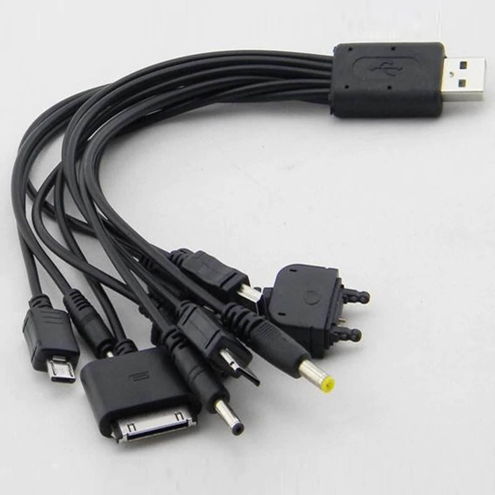 10 in 1 Universal Multi USB Charger Cable Charging Adapter for Etsy
