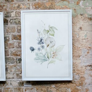 Set of 3 Botanical Flower Prints- Instant Download- Wall Art- Wall Decor- Wildflowers- Wildflower- Botanical