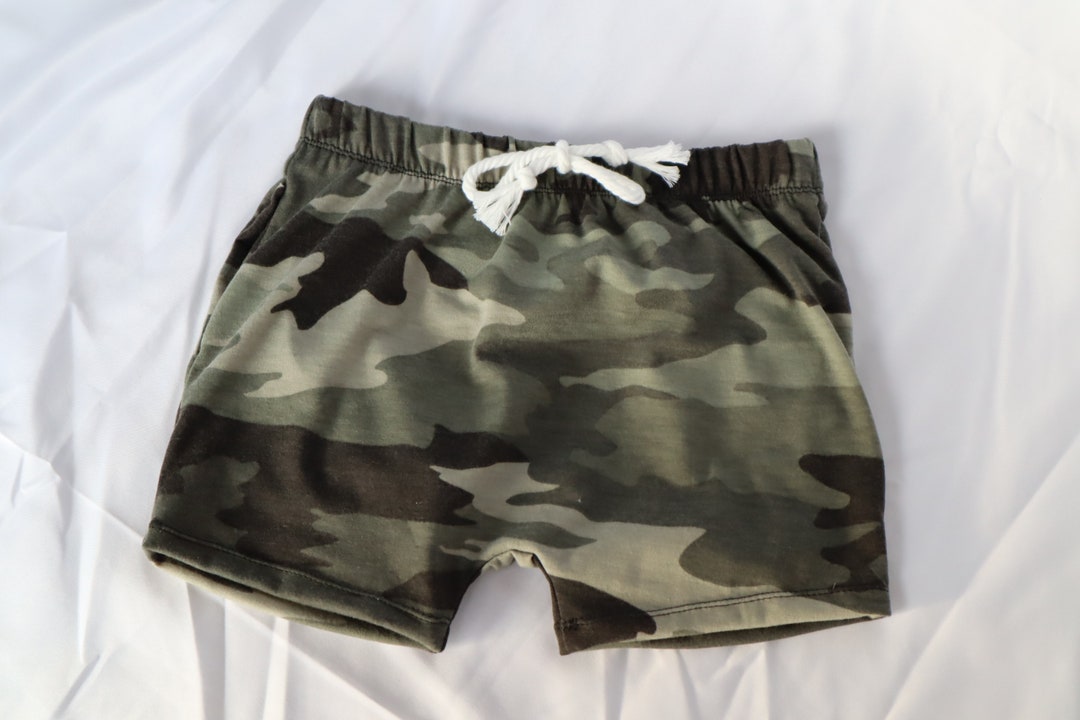 Camo Boy Shorts Etsy