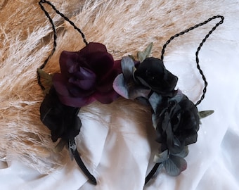 Maleficent Inspired Ears | Halloween Disneyland Headband | Villains Mickey ears | Sleeping Beauty Maleficent Headband