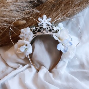 Elsa Inspired Ears | Disneyland Mouse Ears | Frozen Character Headband | Frozen Elsa Headband