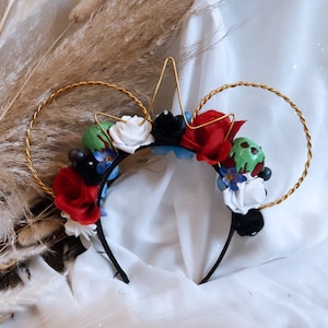 Disney Villain Inspired Evil Queen Headband | Disneyland Snow White Villains Ears | Poison Apple Mickey Ears