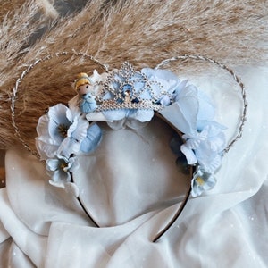 Cinderella Inspired Ears | Disneyland Cinderella Headband | Princess Cinderella Tiara Headband