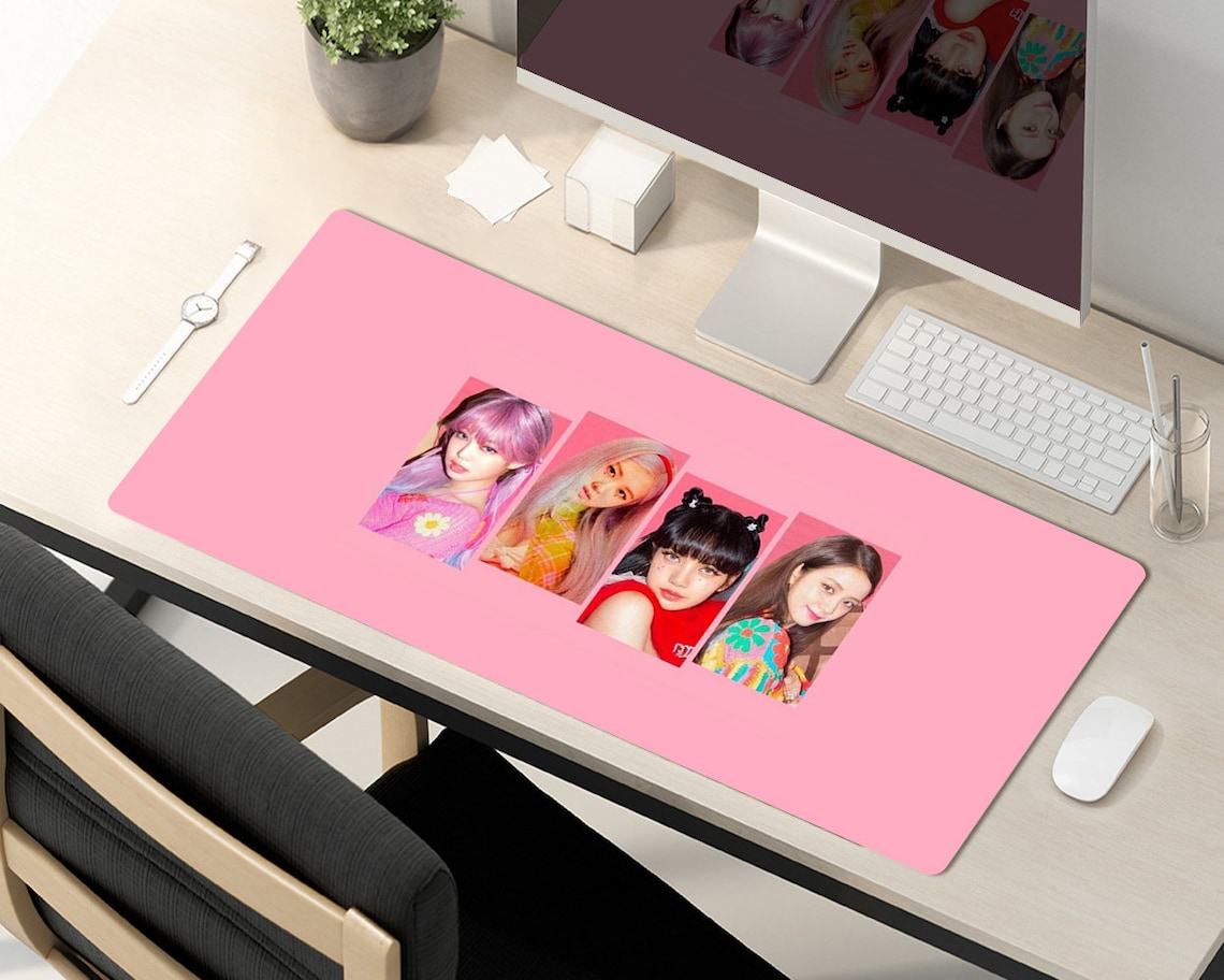 BP Girl Group Mouse Pad Kpop Desk Mat Gaming Large Mouse | Etsy