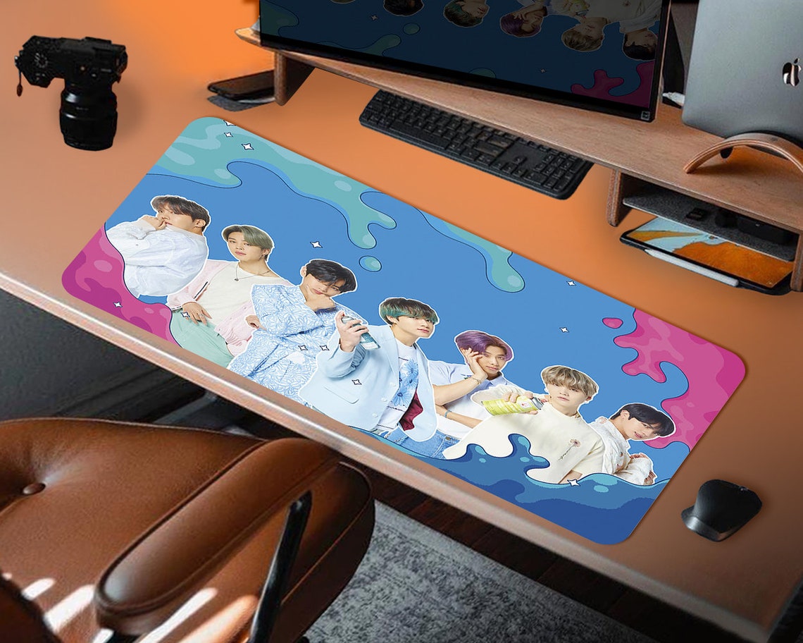 Bts Kpop Special Mouse Pad Boygroup Idol Desk Mat Gaming Etsy