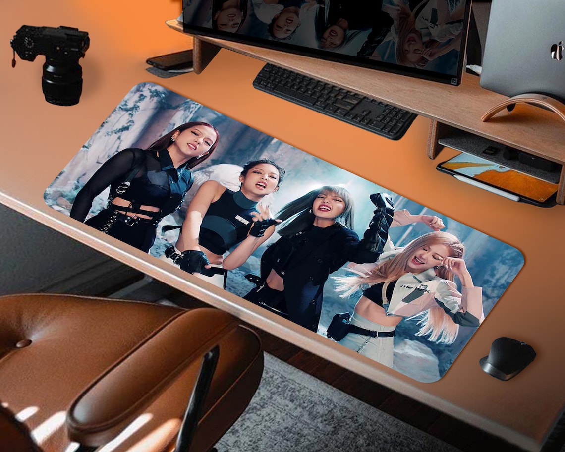Kpop Idol Mouse Pad Kpop Desk Mat Gaming Large Mouse Pad Etsy