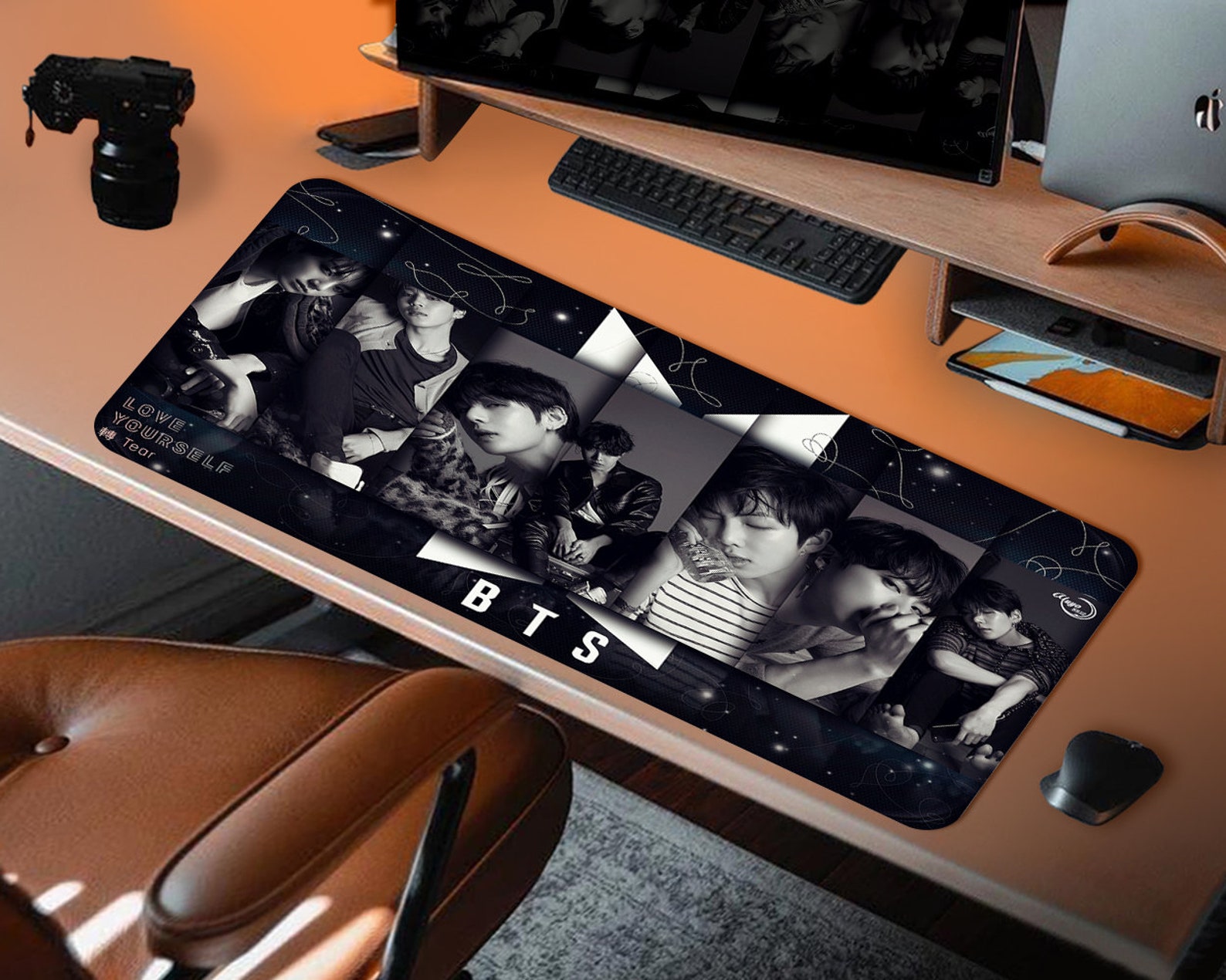 Bts Kpop Special Mouse Pad Boygroup Idol Desk Mat Gaming Etsy