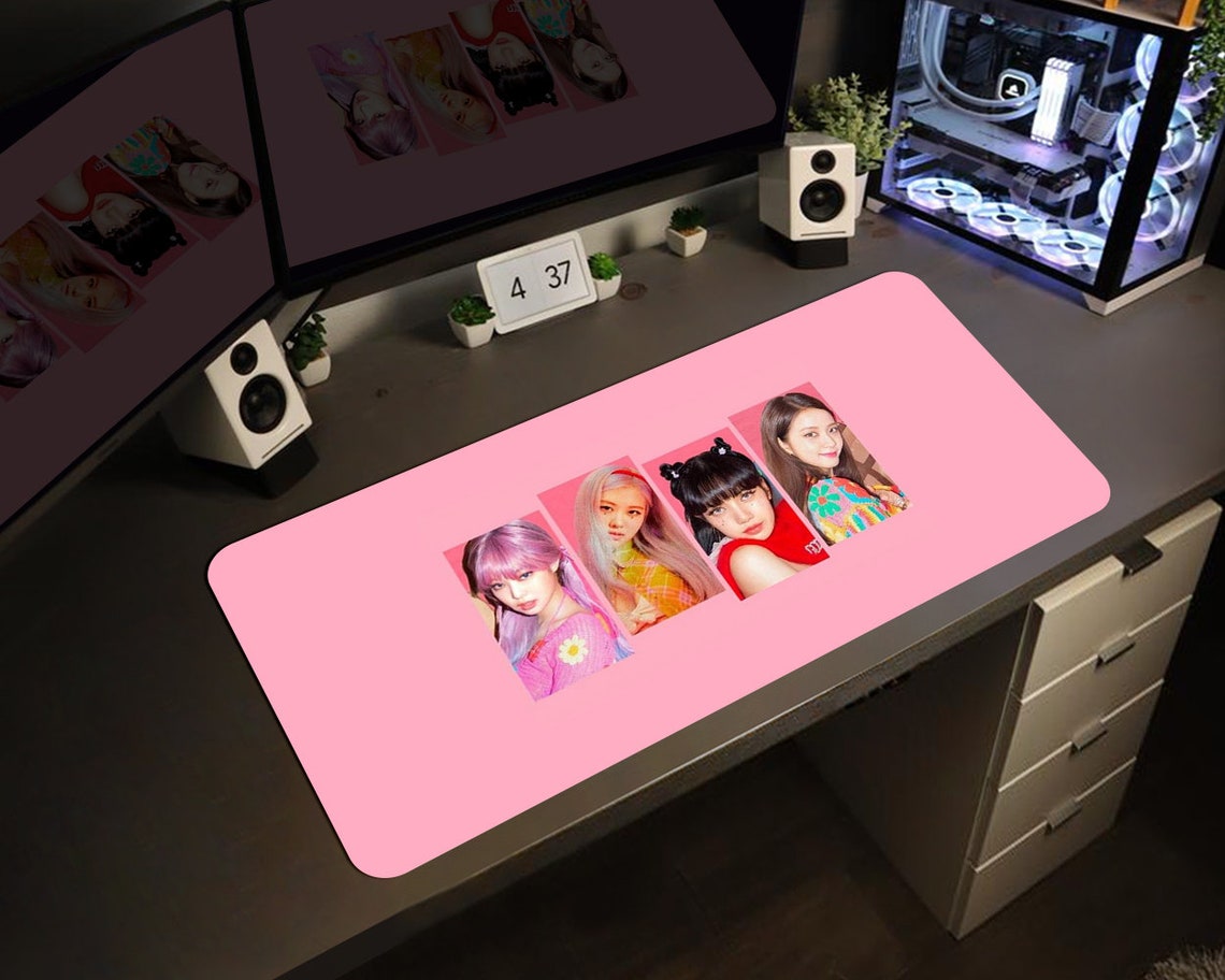 BP Girl Group Mouse Pad Kpop Desk Mat Gaming Large Mouse | Etsy