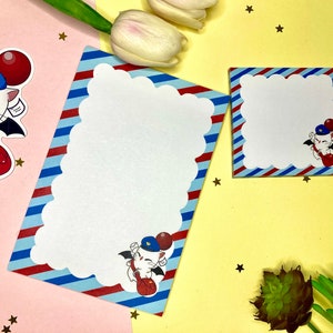 Moogle Post-it® Klebezettel 3x3 |FFXIV| Final Fantasy 14|  Notizblock Notizbuch