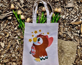 Celeste Tote Bag| Reusable Canvas Shopping bag| For Gym Books Groceries Grocery Beach School| Eco Friendly| ACNH