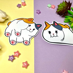 Fat Cat FFXIV Vinyl Sticker| Minion