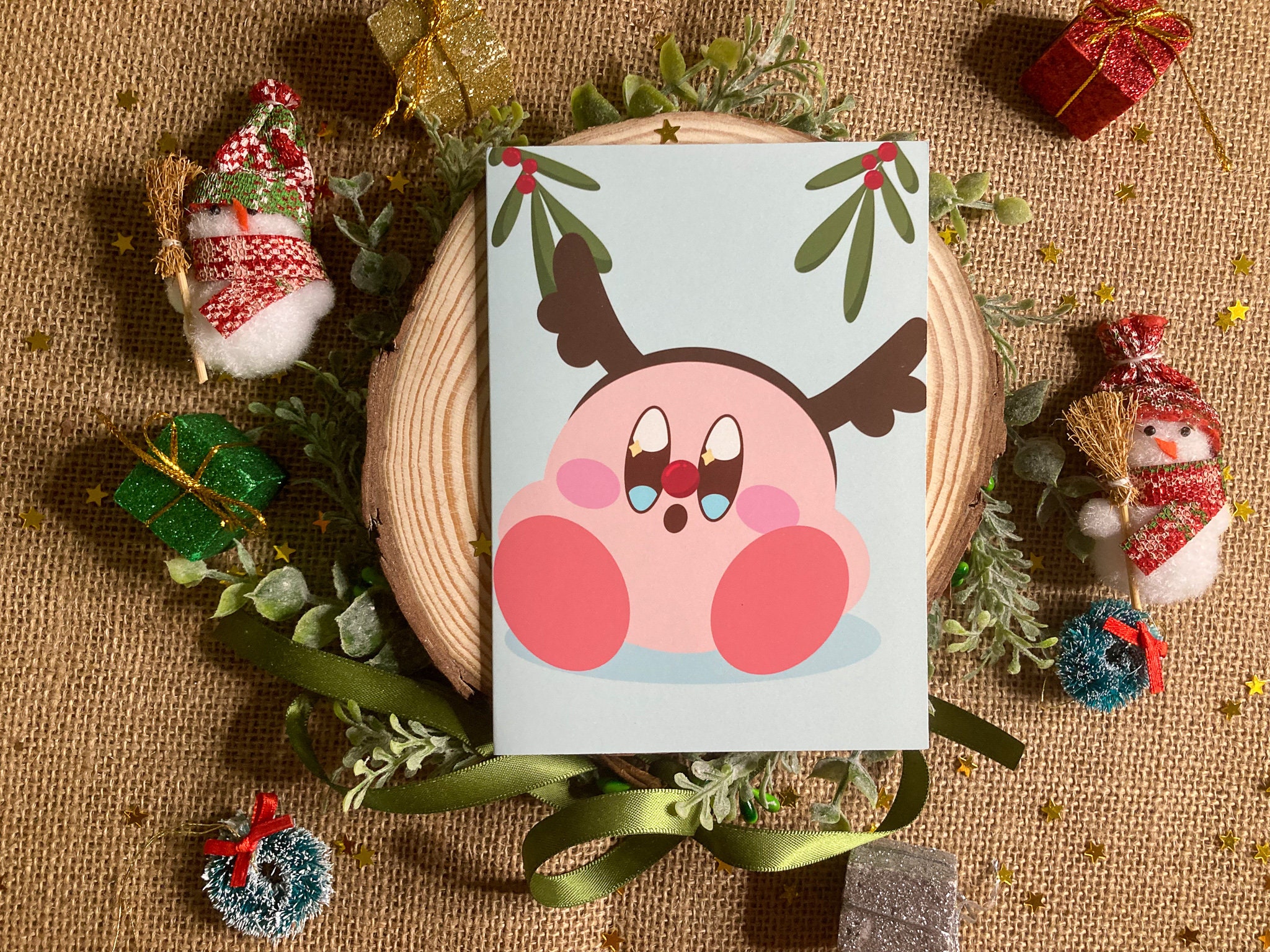 Nintendo Christmas Cards - Etsy