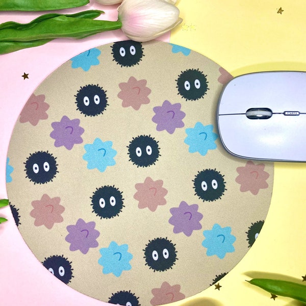 Soot Sprites Anime Movie themed Foam Mousepad | Gamer Gift| PC set up| Gamer Girl