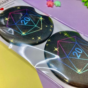 DnD D20 Car Coaster | Car accessory Drink Holder Cup Compartment Dungeons and Dragons