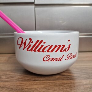 Personalised Cereal/Soup Bowl image 1